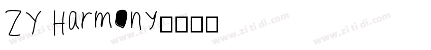 ZY Harmony字体转换